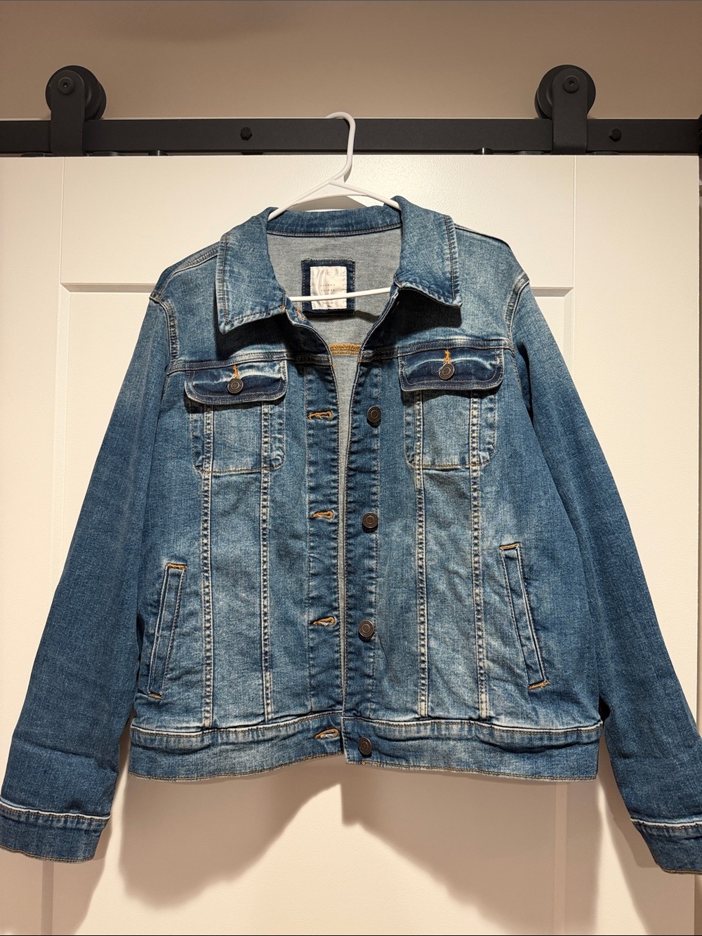 LC Lauren Conrad Blue Denim Jean Jacket